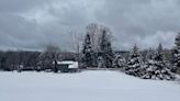 Snow falls around the Poconos and northern Tier