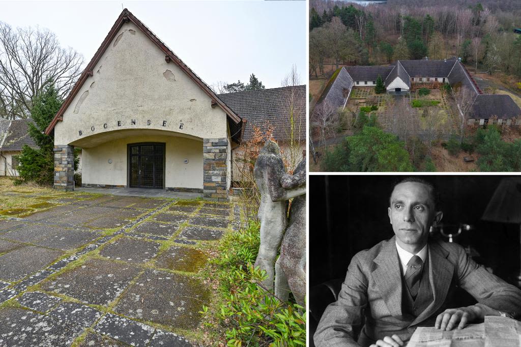 Creepy love den of Hitler’s propaganda chief Joseph Goebbels being given away for free after decades with no buyers