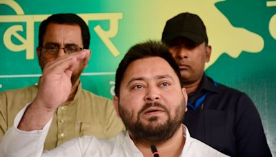 Arrest Me If Am Behind Bridge Collapses: Tejashwi Yadav Dares JDU