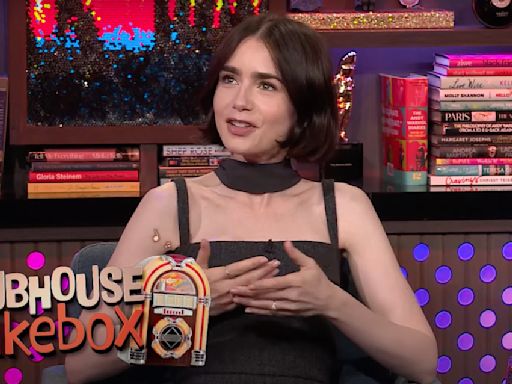 Lily Collins Picks Her Favorite Phil Collins Song, Can’t Name A Genesis Song