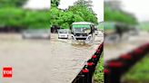 Potholes Surface As Water Recedes On Nh, Put Commuters At Risk | Guwahati News - Times of India
