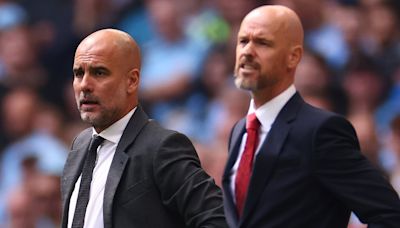 Ten Hag claims Guardiola is the ONLY manager to outperform him