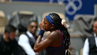 Tearful Coco Gauff exits Paris Olympics singles competition after controversial umpire call