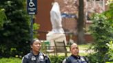 La policía desmantela el campamento de protesta en la Universidad George Washington