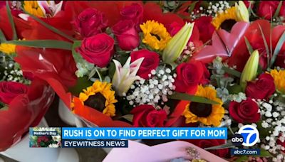 At downtown LA Flower District, rush is on to find perfect gift for Mother's Day