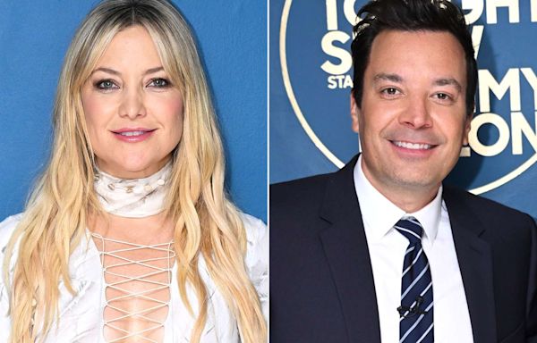 Kate Hudson Reminisces on Meeting Jimmy Fallon on 'Almost' Famous and Their 20-Year Friendship: ‘Spent a Ton of Time Laughing'