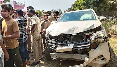 UP news: 2 dead after being hit by car in convoy of Brij Bhushan's son Karan