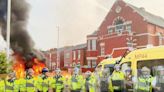40 policemen injured in mob disorder at UK stabbing site