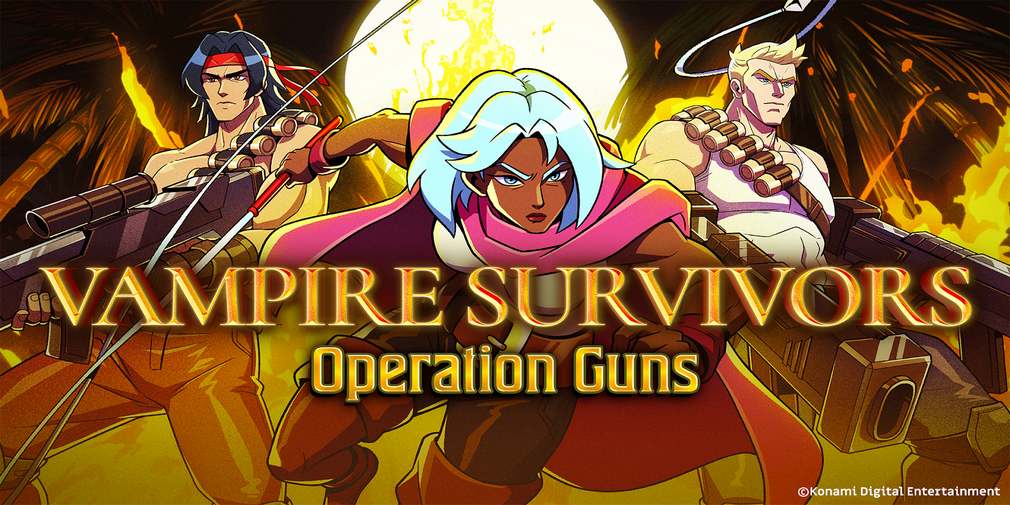 Vampire Survivors: Operation Guns is out, with a new stage, characters, weapons and more