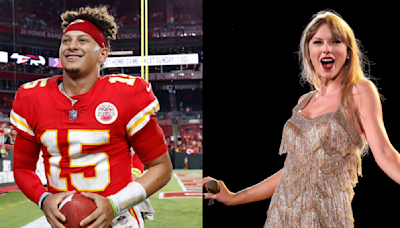 Patrick Mahomes Casually Let It Slip That Taylor Swift's Been Filming a Music Video in Her Downtime