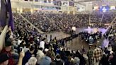 Iowa State wrestling beats Northern Iowa 19-12 before near-record McLeod Center crowd