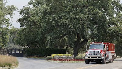 Wildfire map shows "Lake Fire" nearing Michael Jackson's Neverland