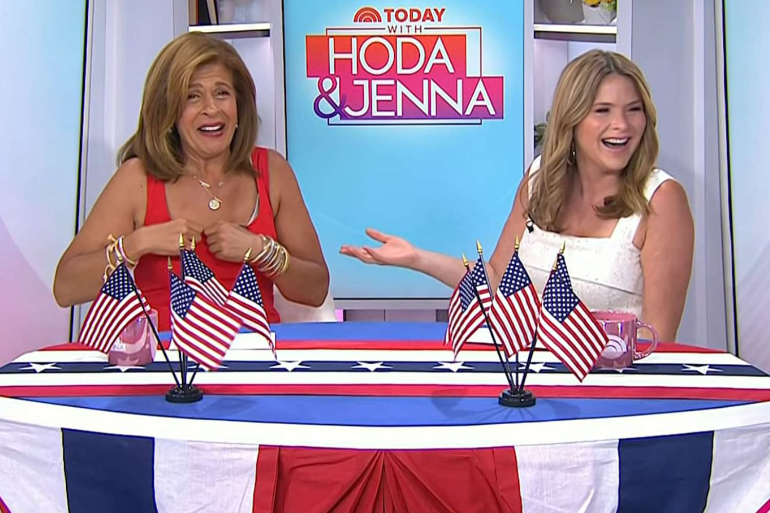 Jenna Bush Hager Encourages Hoda Kotb to ‘Free Your Boobs’ amid 'Today' Wardrobe Mishap: ‘Everything’s Hanging Out’