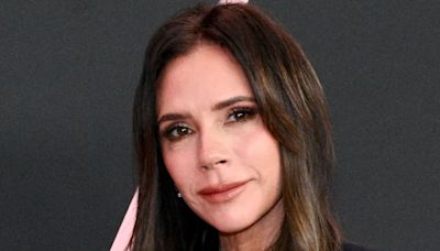 Victoria Beckham shocks as she flashes her underwear in barely-there lace dress