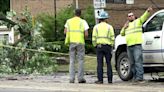 Tuesday morning storm damage stretches into Grand Rapids, crews work to repair downed lines, dead street lights