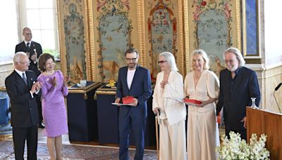 Swedish King and Queen Award ABBA a Knighthood