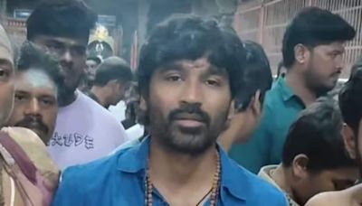 Dhanush Visits Annamalaiyar Temple With His Sons After The Success Of Raayan - News18