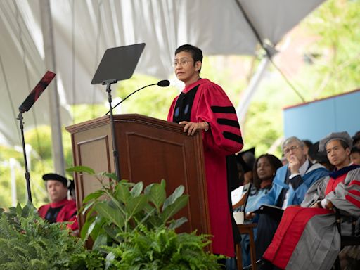 Rabbi Zarchi Confronted Maria Ressa, Walked Off Stage Over Her Harvard Commencement Speech | News | The Harvard Crimson