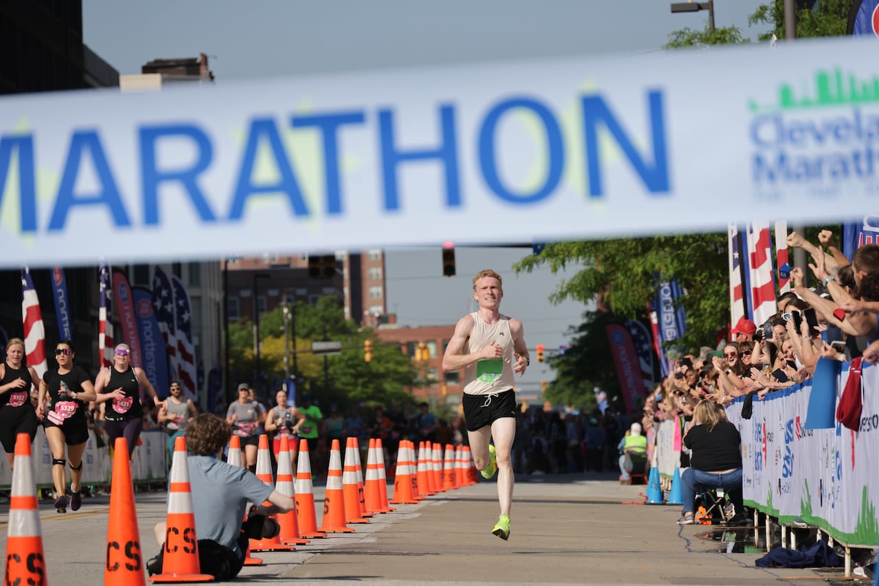 2024 Cleveland Marathon: Reigning champion leaves with a medal and bride-to-be (photos, video)