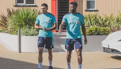 Muñoz y Lerma, listos para la temporada con Crystal Palace