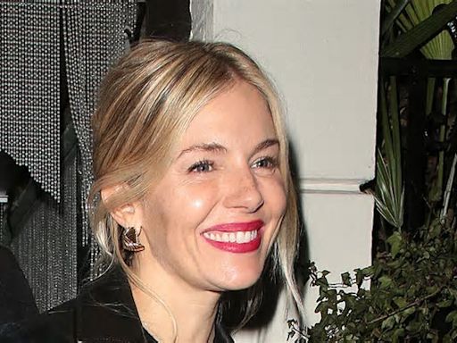 Sienna Miller's affordable gold earrings are back in stock - snap them up before they sell out again