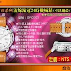 【美中鐘錶】GIORGIO FEDON”流線錶冠24時永恆時計V III”系列 機械腕錶(白面/45mm)GFCI003