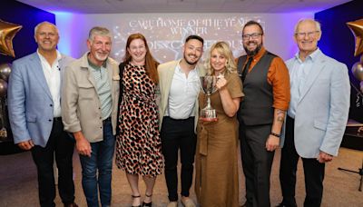 Huge celebrations as business wins top award