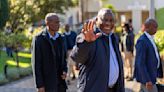 South Africa's president attends a key meeting of his party over how to form a new government