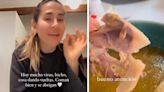 Jimena Barón se sumó a la tendencia de consumir sopa de huesos y compartió su receta