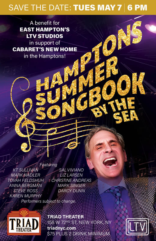 Hamptons Summer Songbook by the Sea Launch Party in Off-Off-Broadway at The Triad Theater 2024