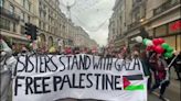 Palestine protesters bring Oxford Street to a standstill
