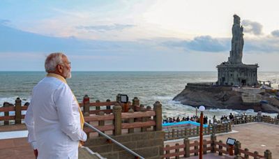 After marathon poll campaign, Modi begins meditation in Kanyakumari