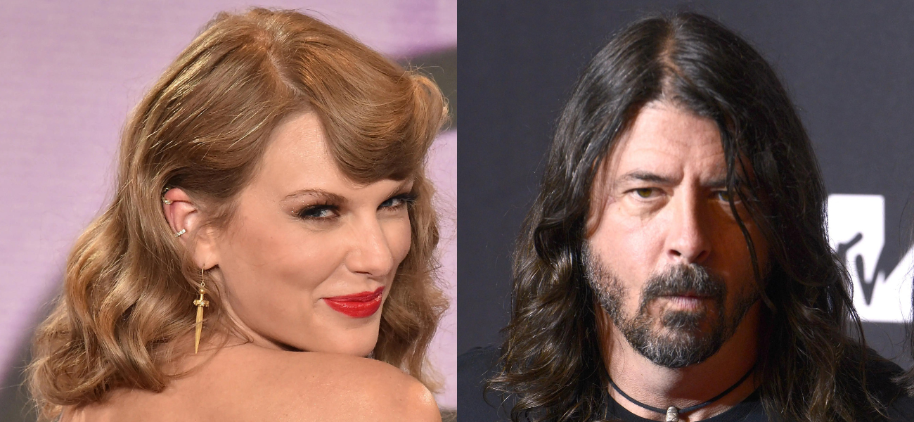 Taylor Swift Cleverly Claps Back At Dave Grohl After He Implied She Doesn't 'Play Live'