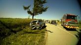 Three cows in Clay County, Missouri cause three-car crash