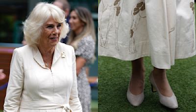 Queen Camilla Makes Surprise Appearance at Wimbledon 2024 in Timeless Pumps That Balance Classic Style and Practicality