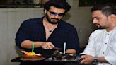 Video | Arjun Kapoor Cuts Cake, Celebrates His Birthday With Paps