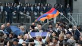 Protests shut streets in Armenia's capital, roads in other parts to demand the prime minister resign