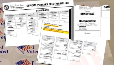 NJ voters find Pro-Palestine message on the presidential ballot