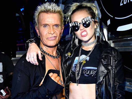 What Billy Idol Learned (and Loved) About Miley Cyrus Working on Her Song 'Night Crawling' (Exclusive)