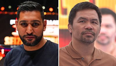 Amir Khan, 37, in secret talks with Manny Pacquiao, 45, over stunning fight