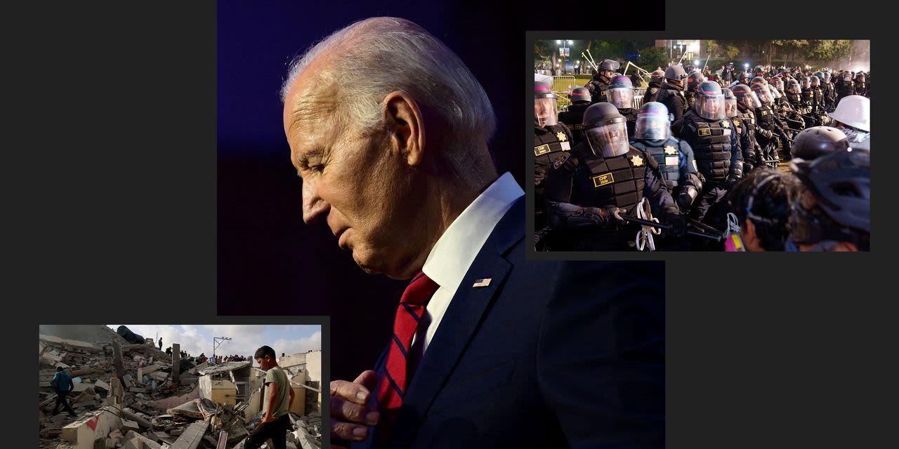 Biden’s Fraught Candidacy Faces Twin Threats at Home and Abroad