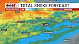 Canadian Wildfire smoke in St. Louis skies