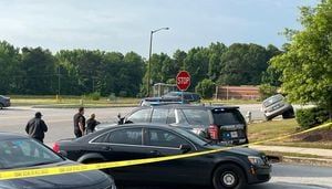 Woman found shot to death in car in DeKalb County, police say