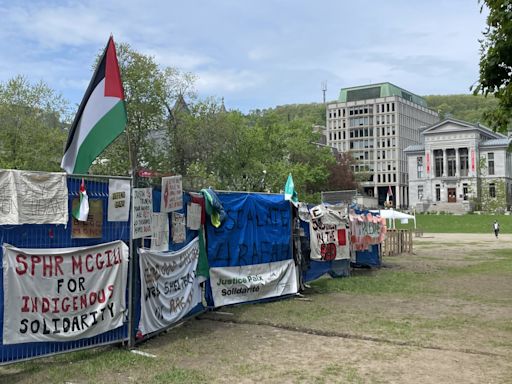 McGill dismantling pro-Palestinian encampment on downtown Montreal campus