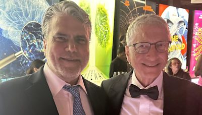 Frederico Lapenda encontra Bill Gates em evento internacional