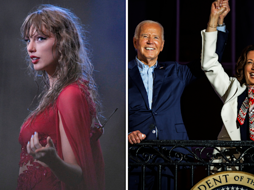 Taylor Swift's Joe Biden, Kamala Harris endorsement photo resurfaces