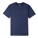 Polo Ralph Lauren 經典小馬圓領T恤(青年款)-深藍色