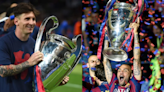 Los títulos de Lionel Messi Vs. los títulos de Dani Alves