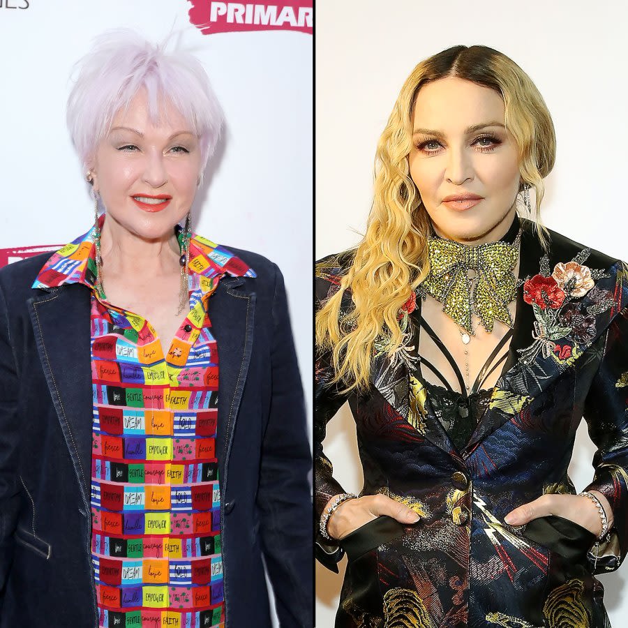Cyndi Lauper Wishes She and Madonna Were Friends, Not Competing, in '80s