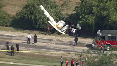 Pilot, passenger of small plane OK after crash near Schaumburg Regional Airport